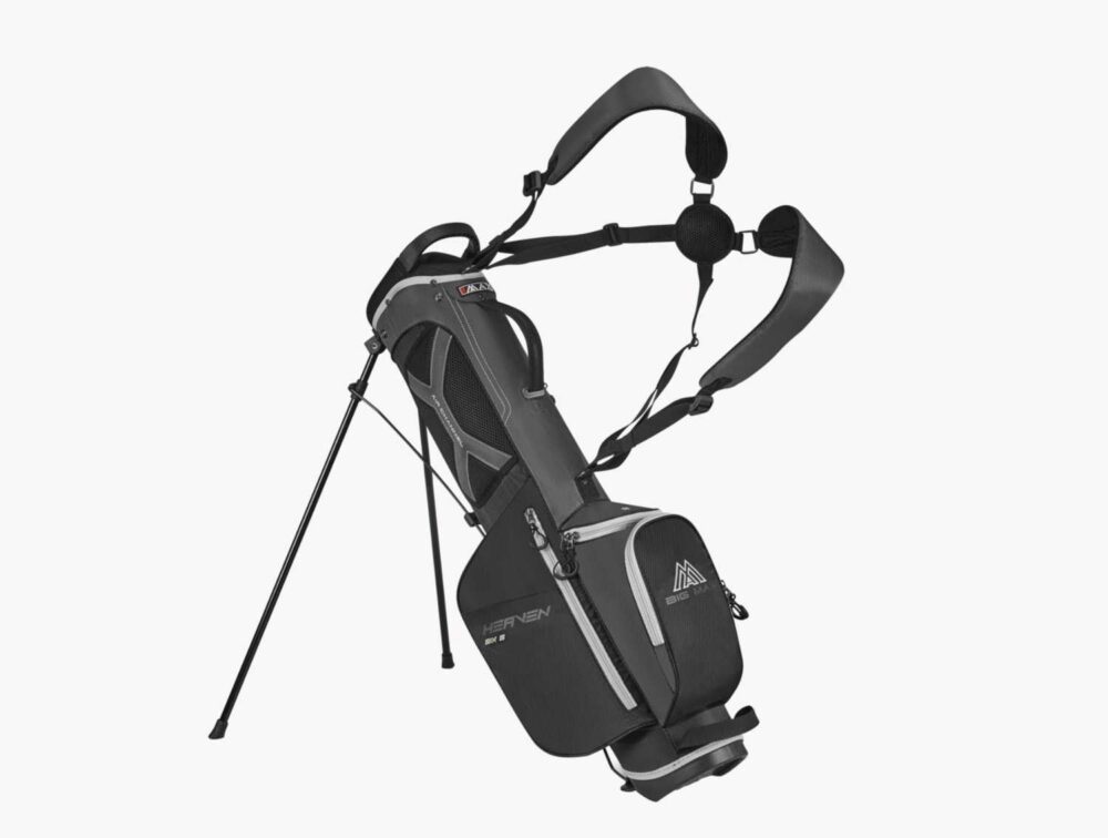 Big Max Heaven Six Stand Bag Charcoal - Black - White 1 Big Max Heaven Six Stand Bag Charcoal – Black – White