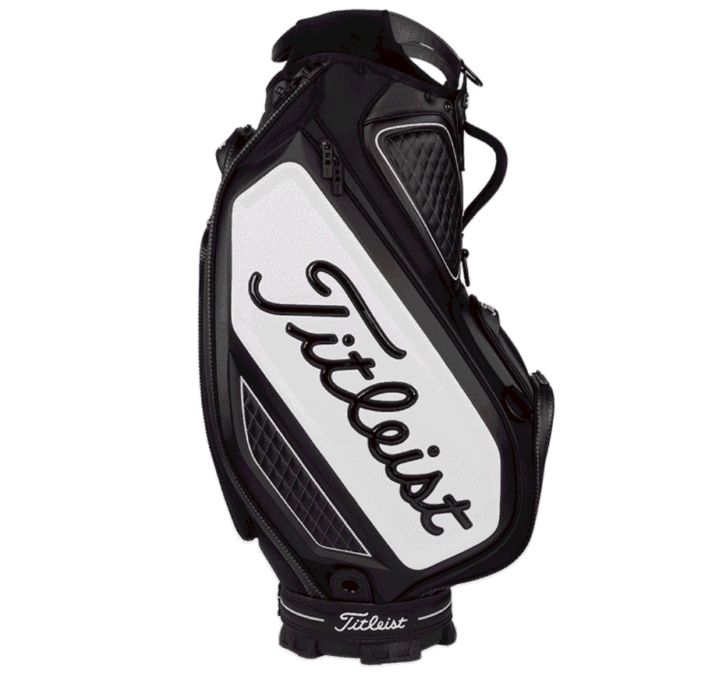 Titleist Tour Bag White - Black 2 Titleist Tour Bag White – Black