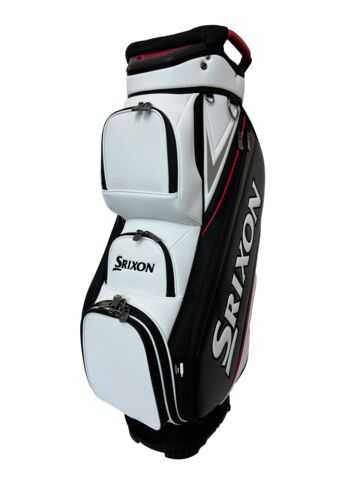 Srixon Tour Cart Bag – White – Black