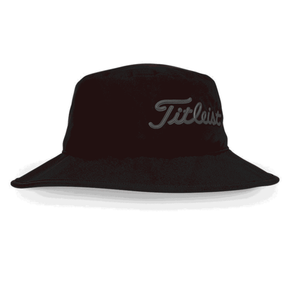 Titleist Players Bucket StaDry – Black – Charcoal
