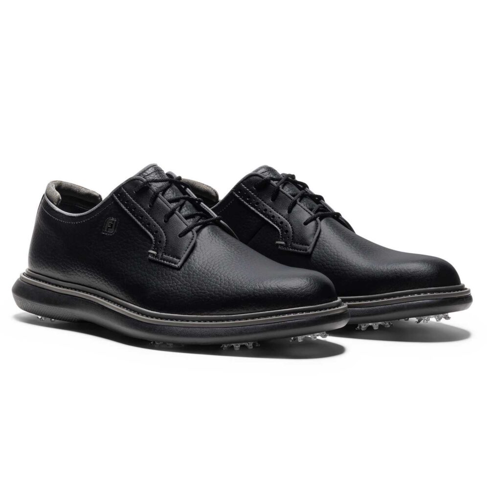 FootJoy Traditions Blucher - Black 3 FootJoy Traditions Blucher – Black
