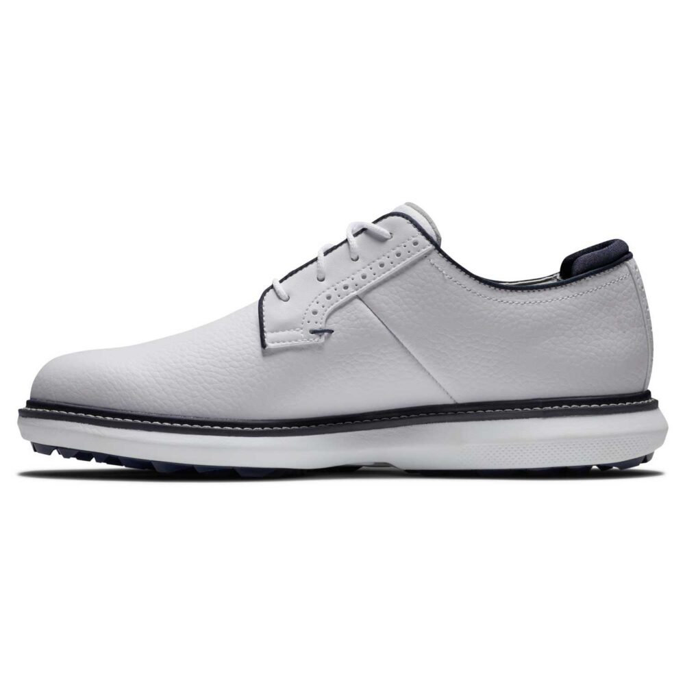 FootJoy Traditions Blucher Spikeless – White – Navy