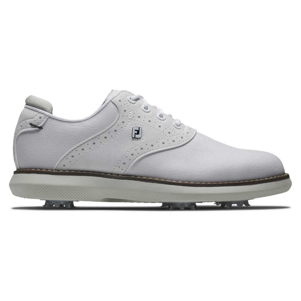 FootJoy Traditions Junior White 1 FootJoy Traditions Junior White