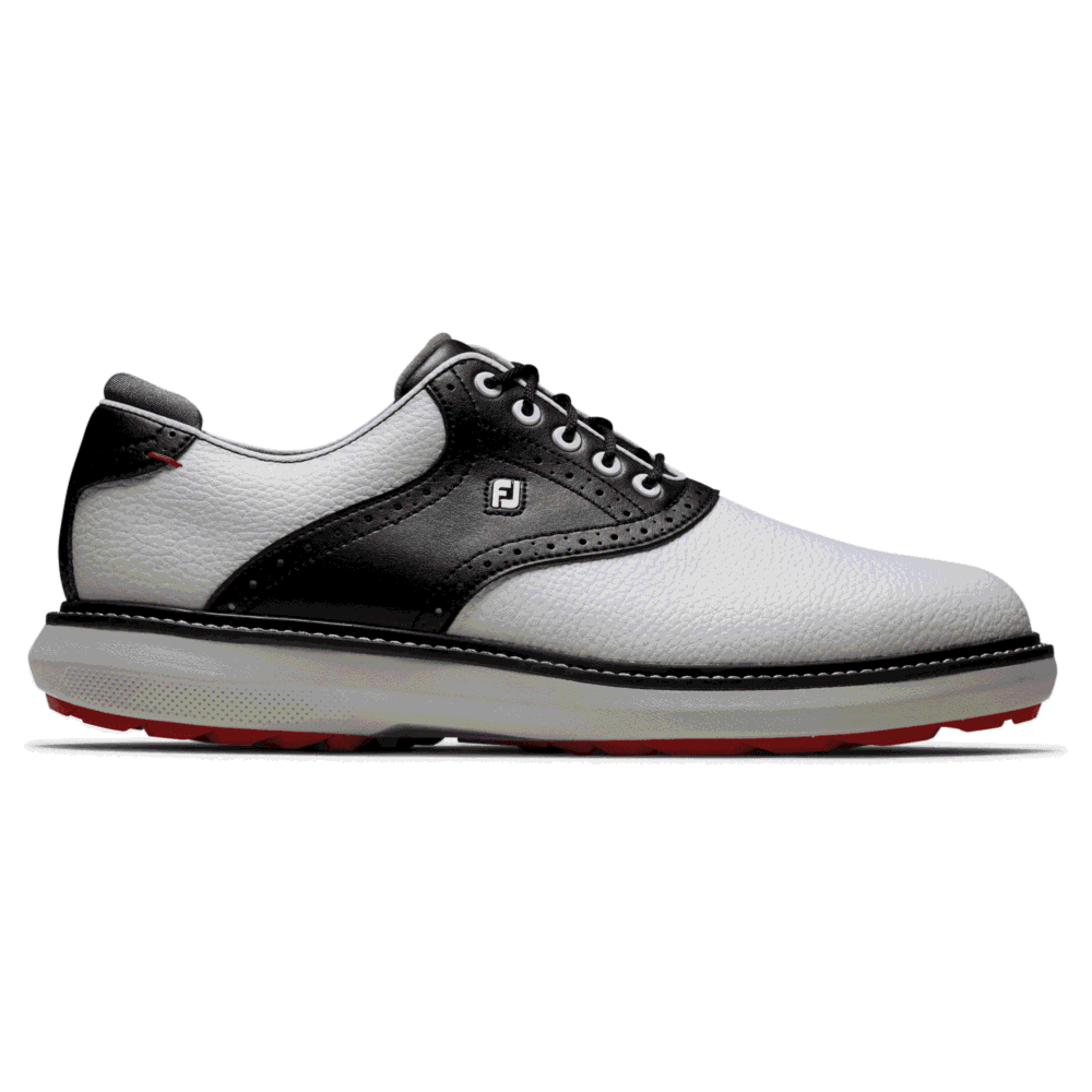 FootJoy Traditions Men spikeless – White – Black