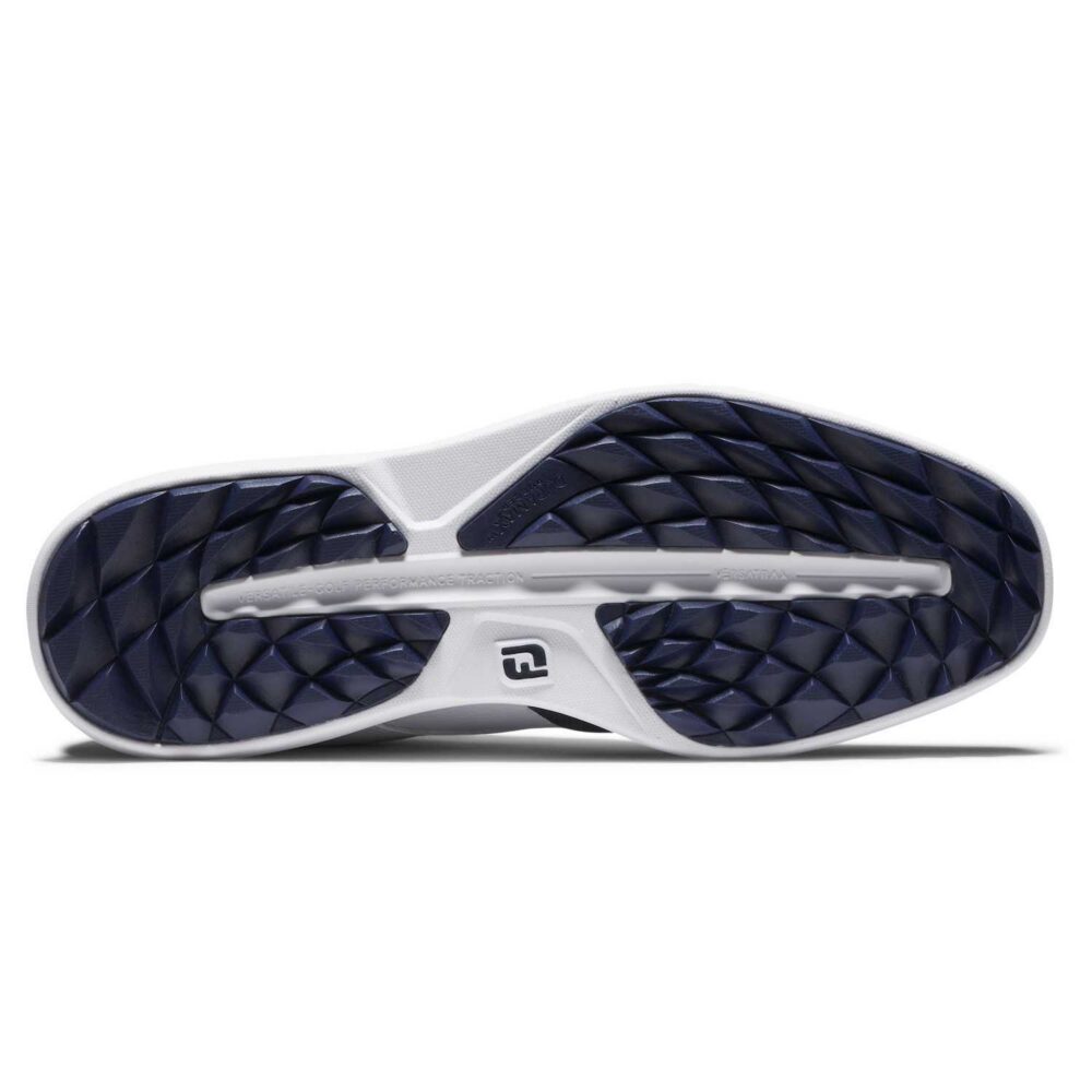 FootJoy Traditions Spikeless Women - Wing Tip - White - Navy - White 2 FootJoy Traditions Spikeless Women – Wing Tip – White – Navy – White