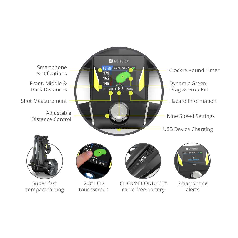 Motocaddy M3 GPS (Extended Lithium battery) 6 Motocaddy M3 GPS (Extended Lithium battery)