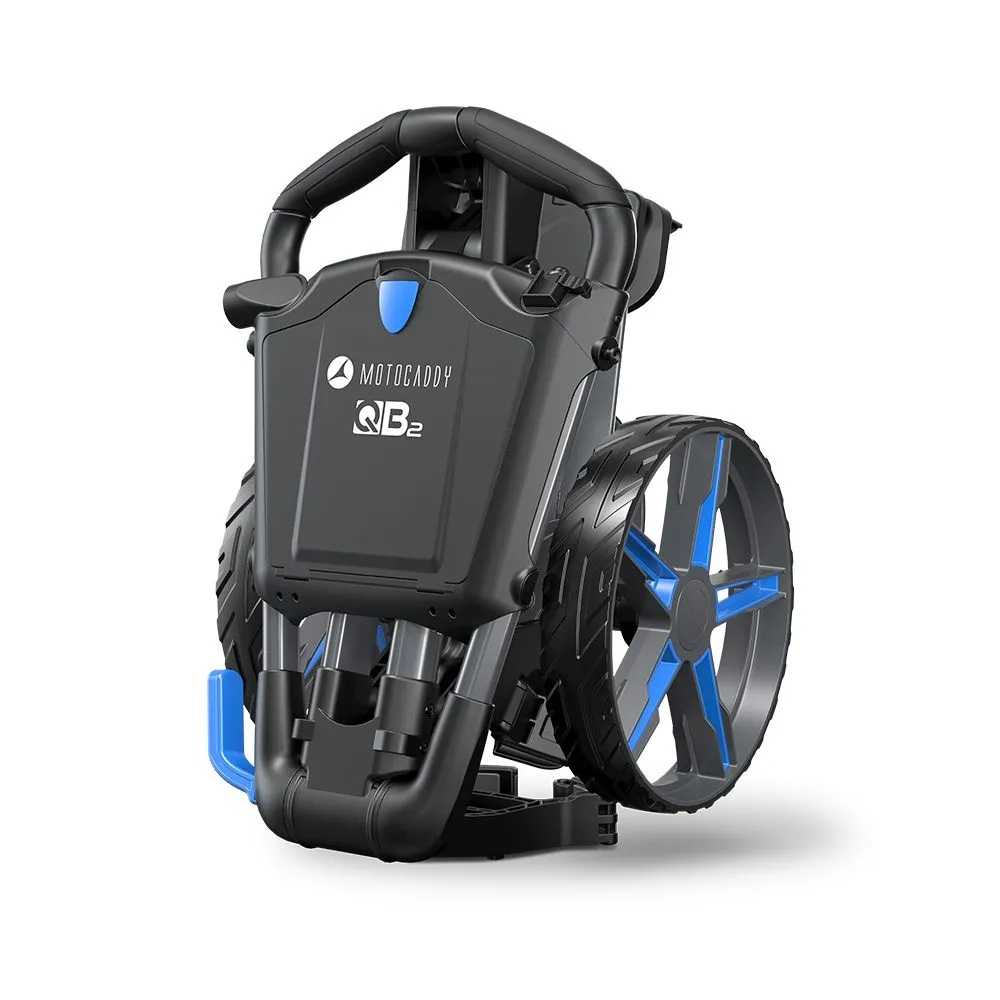 Motocaddy QB2 Push Trolley - Blue