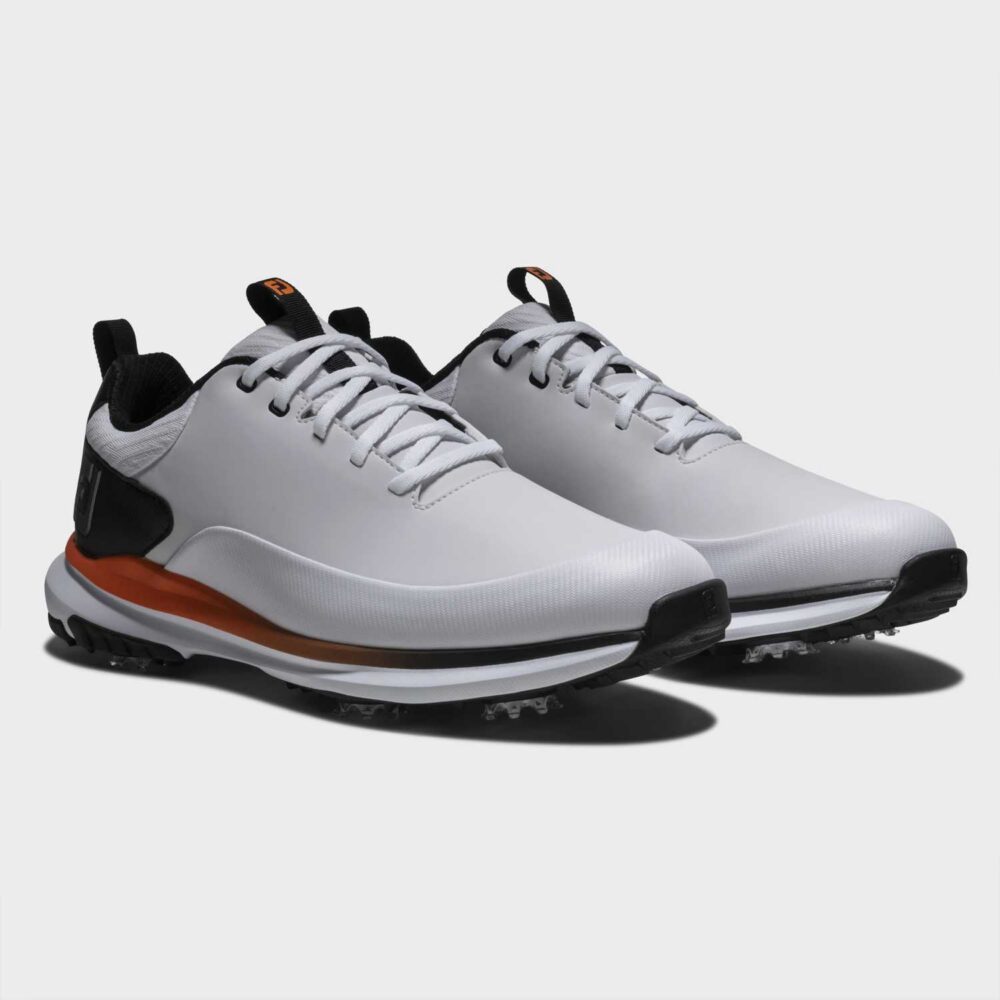 FootJoy Tour Rival - White - Black - Orange 4 FootJoy Tour Rival – White – Black – Orange