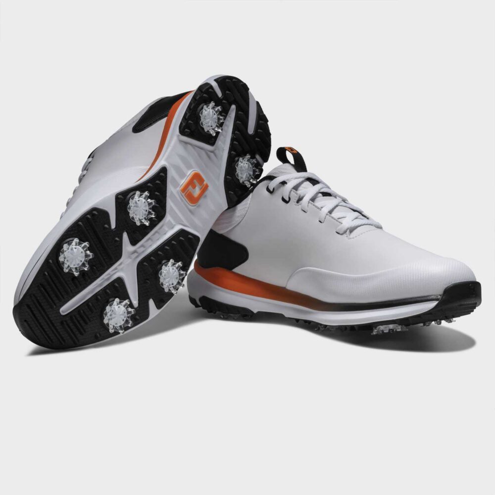 FootJoy Tour Rival - White - Black - Orange 5 FootJoy Tour Rival – White – Black – Orange