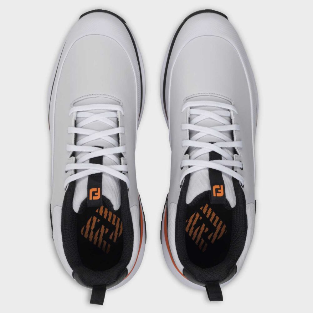 FootJoy Tour Rival - White - Black - Orange 6 FootJoy Tour Rival – White – Black – Orange