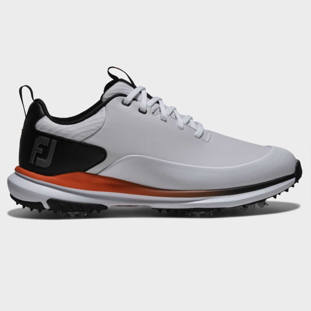 FootJoy Tour Rival - White - Black - Orange 1 FootJoy Tour Rival – White – Black – Orange