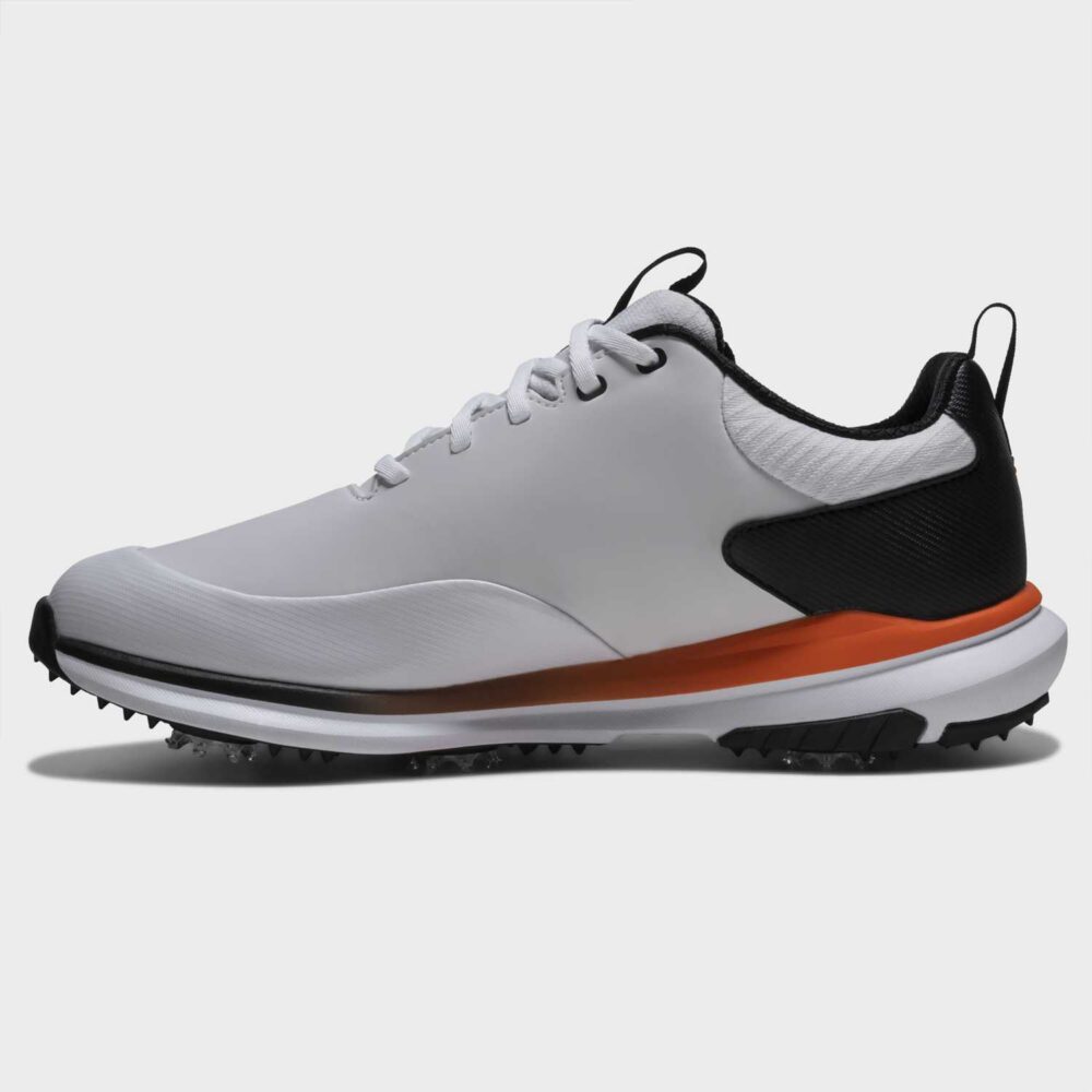 FootJoy Tour Rival - White - Black - Orange 2 FootJoy Tour Rival – White – Black – Orange
