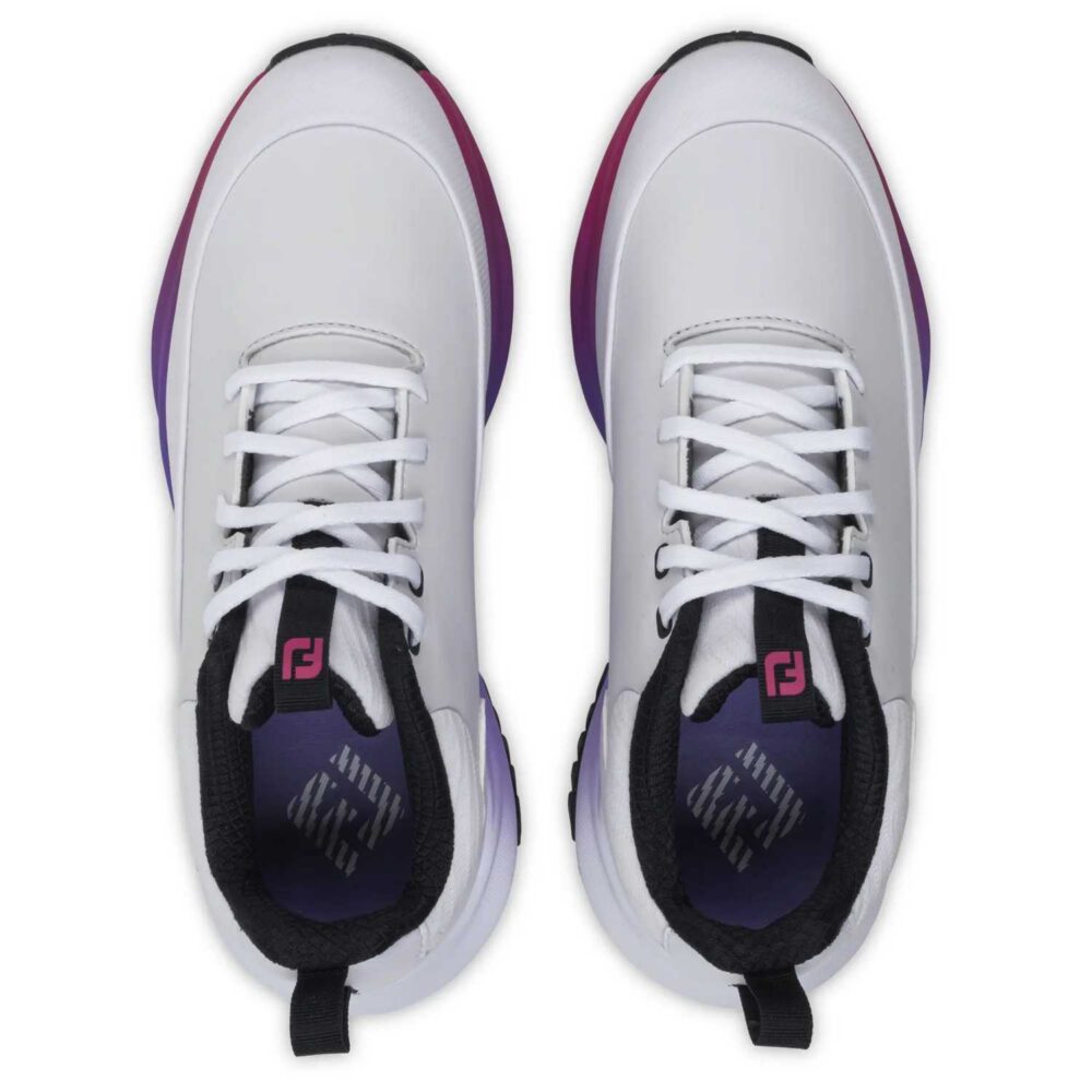 FootJoy Tour Rival - White - Sil - Pink 4 FootJoy Tour Rival – White – Sil – Pink