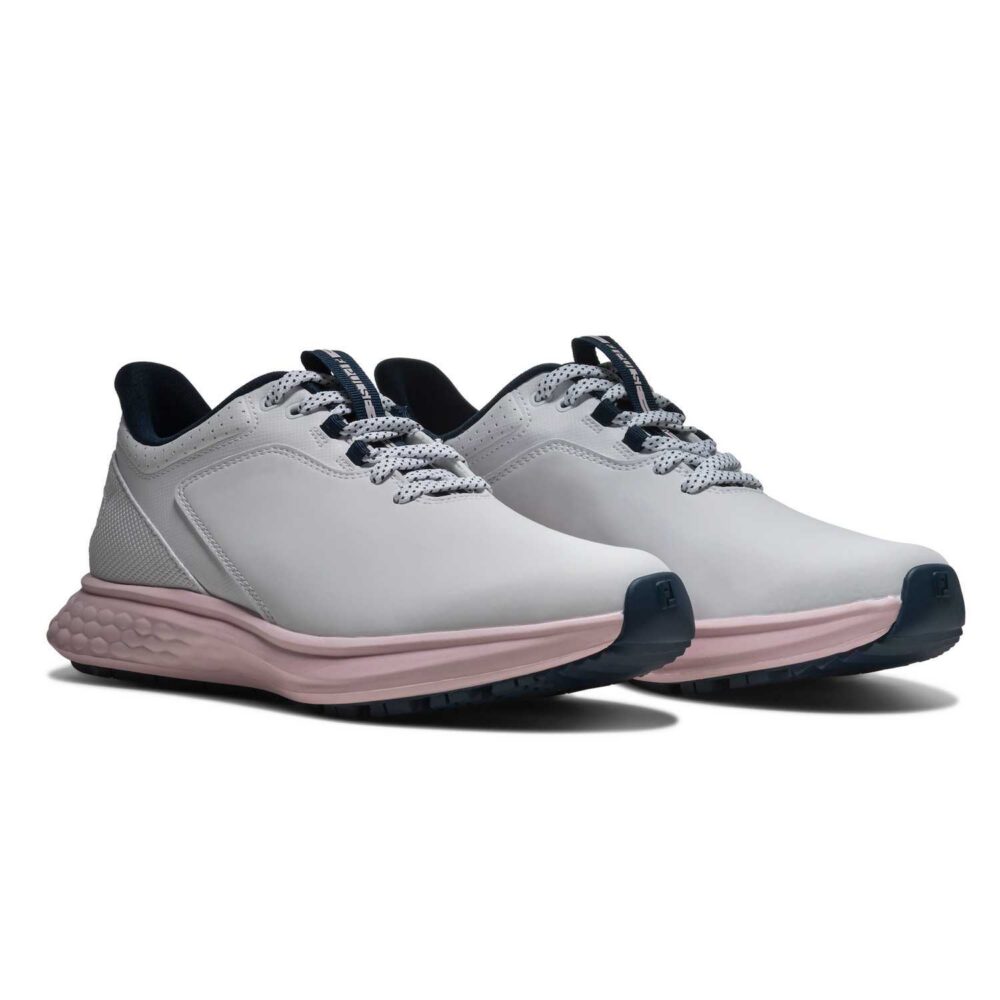 FootJoy Womens Pulse - White - Navy - Pink 2 FootJoy Womens Pulse – White – Navy – Pink