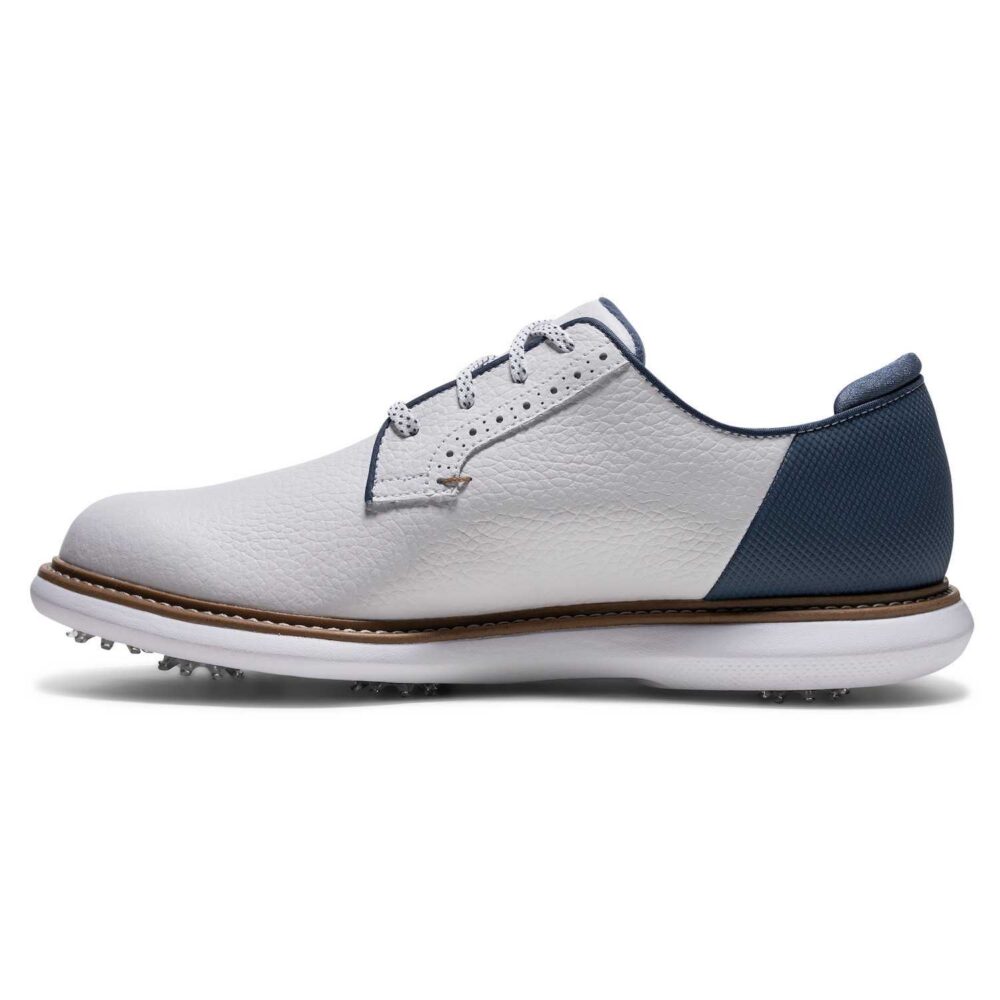 FootJoy Traditions Blucher - White - Blue - Tan 1 FootJoy Traditions Blucher – White – Blue – Tan