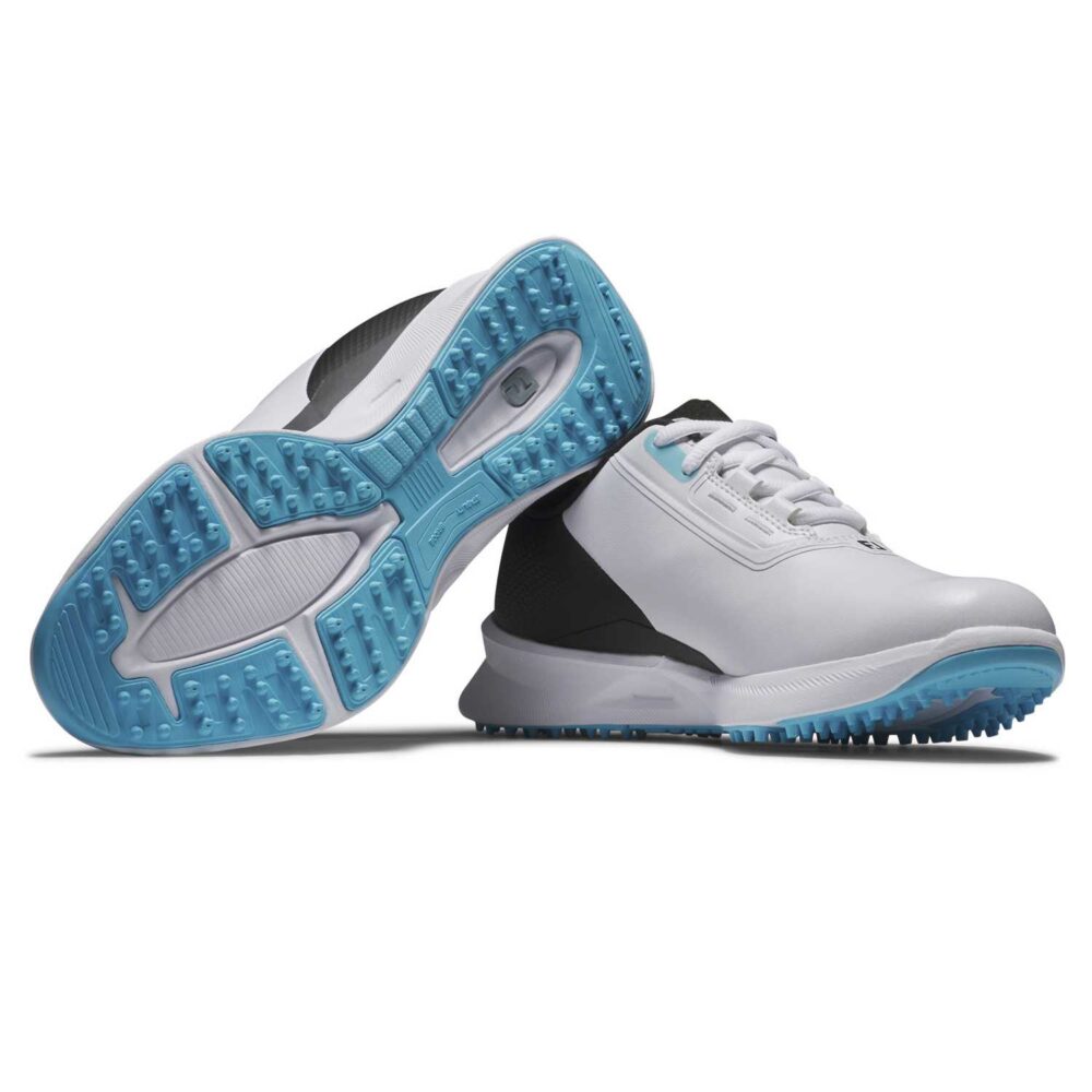 FootJoy Junior White - blue 3 FootJoy Junior White – blue