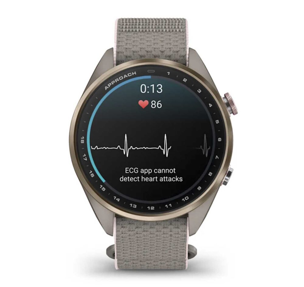 Garmin Approach S72, 43mm - Soft Gold - Blush Pink