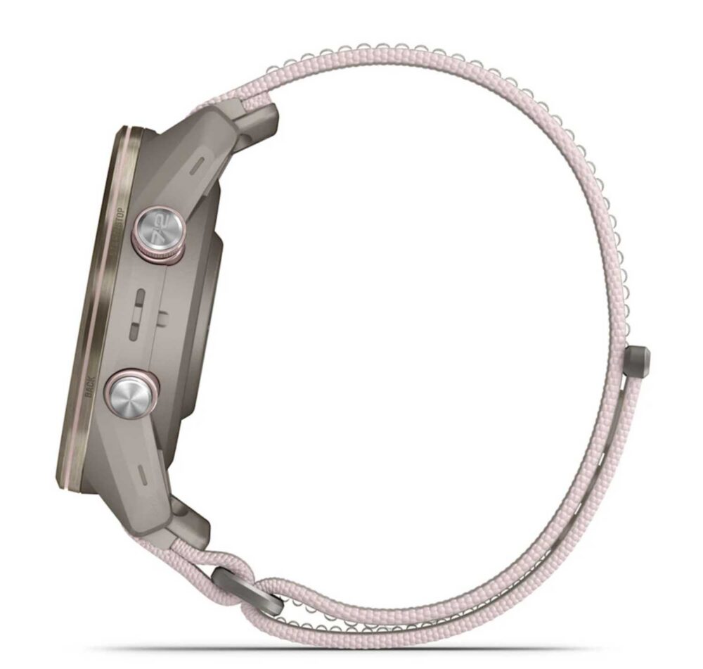 Garmin Approach S72, 43mm - Soft Gold - Blush Pink