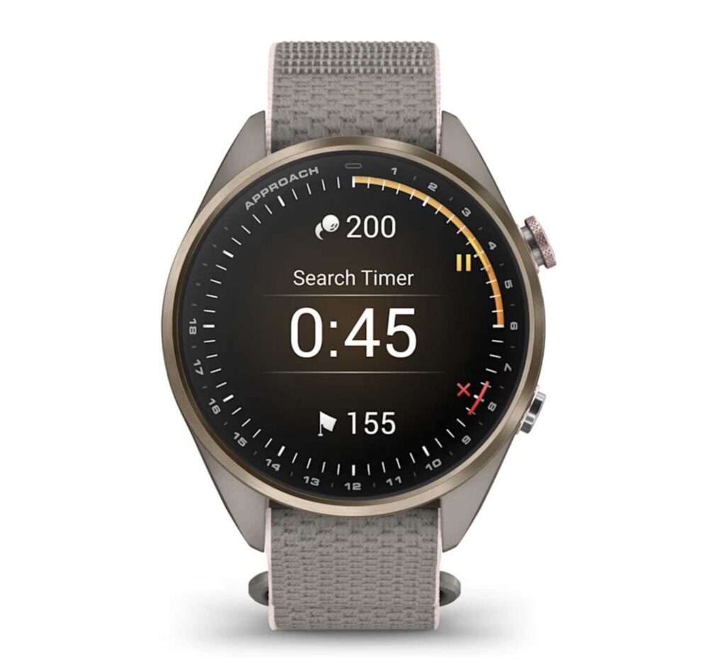 Garmin Approach S72, 47mm - Silver - Citron
