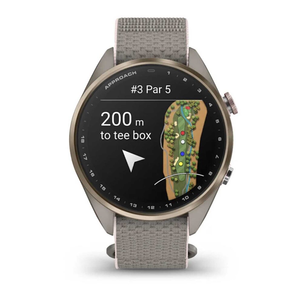 Garmin Approach S72, 47mm - Silver - Citron