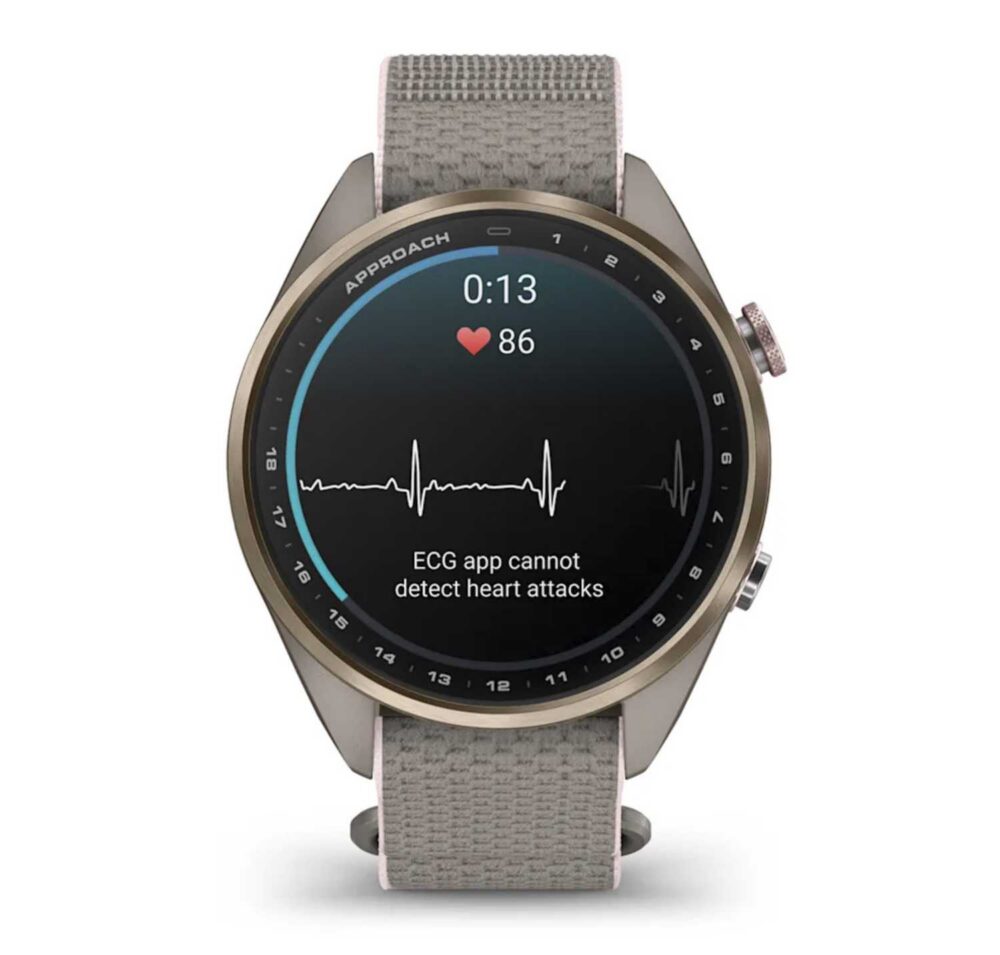Garmin Approach S72, 47mm - Silver - Citron