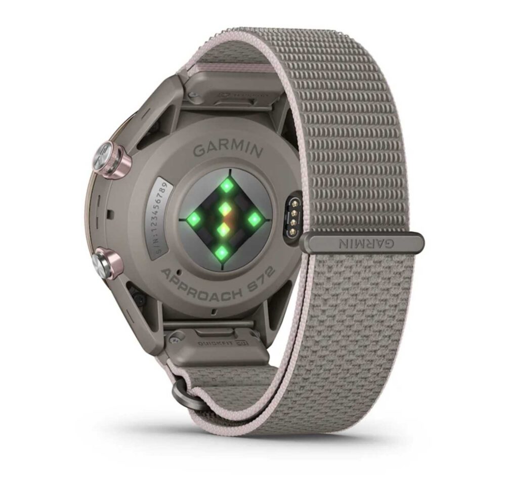 Garmin Approach S72, 47mm - Silver - Citron