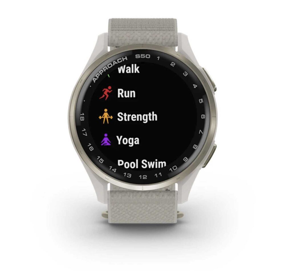 Garmin Approach® S50 - Ivory 7 Garmin Approach® S50 - Ivory