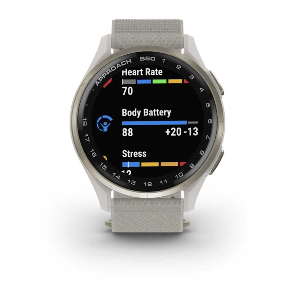Garmin Approach® S50 - Ivory 8 Garmin Approach® S50 - Ivory