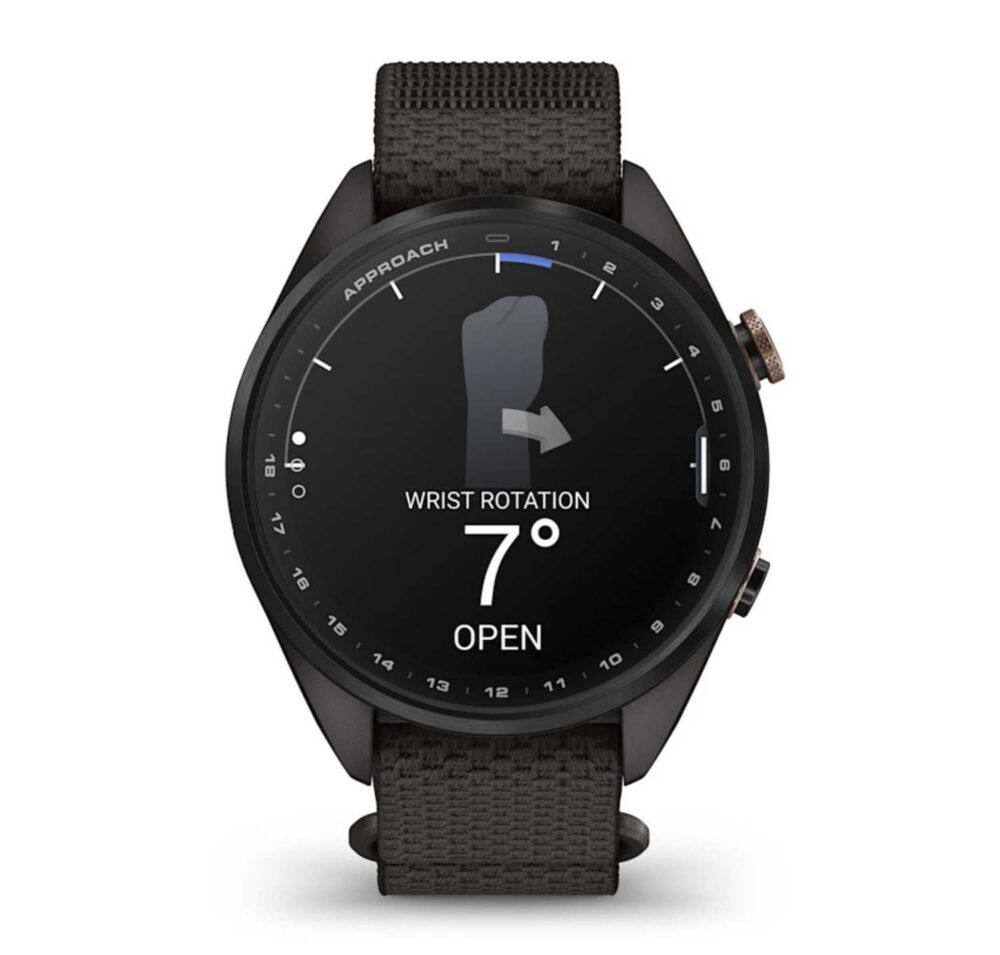Garmin Approach S72, 43mm - Carbon Grey - Heritage Bronze
