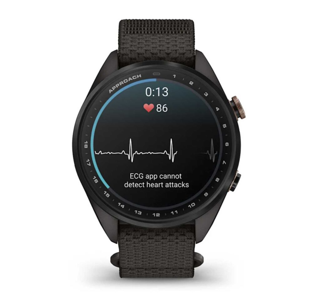 Garmin Approach S72, 43mm - Carbon Grey - Heritage Bronze