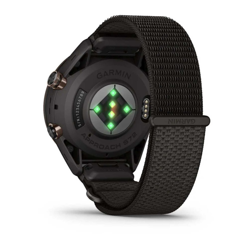 Garmin Approach S72, 43mm - Carbon Grey - Heritage Bronze