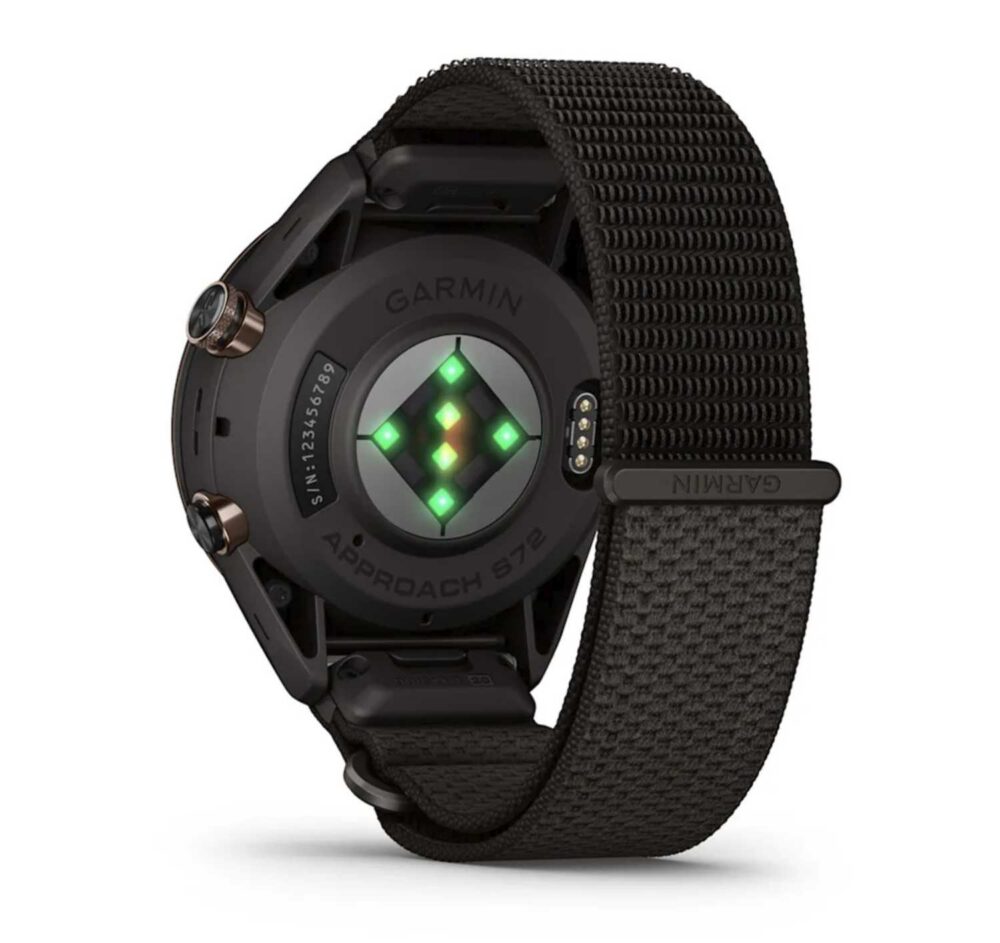 Garmin Approach S72, 47mm - Carbon Grey - Red